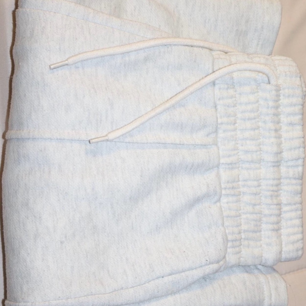 Basic Lined Light Grey Flared Sweatpants - image 1